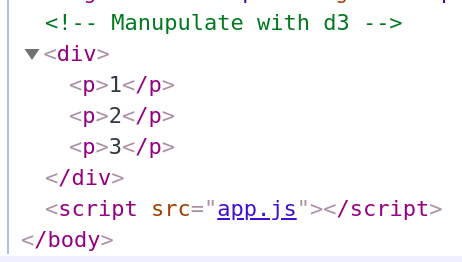 append html elements inside DOM