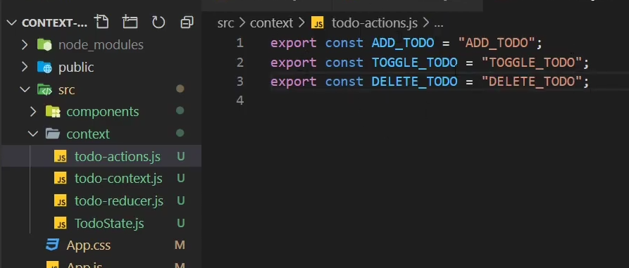 dispatch action strings as best practise